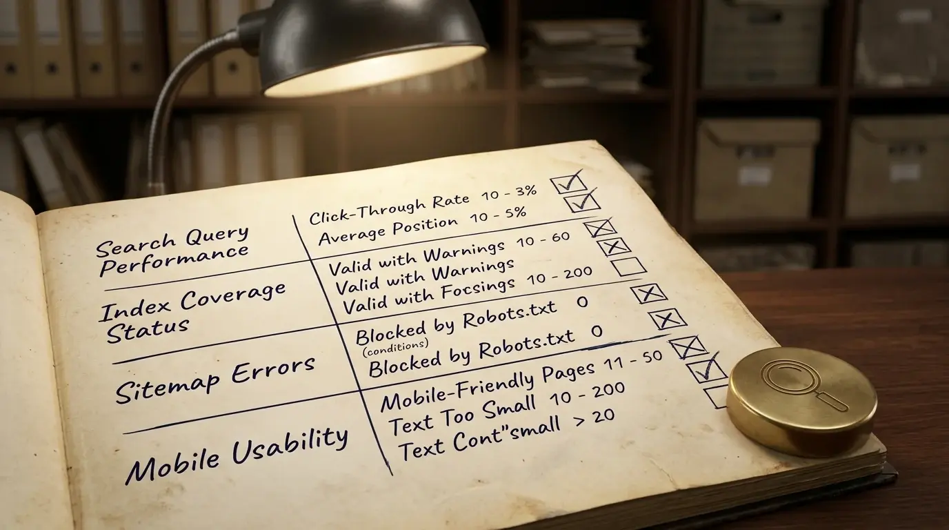 Google Search Console SEO audit: a checklist with pass/fail thresholds